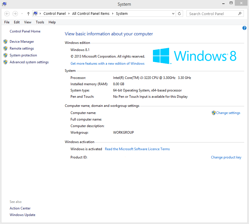 Licence Windows 10 Home Prémium 64 Bits