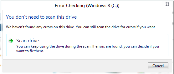 scan my computer for errors