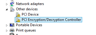 what is pci encryption decryption controller