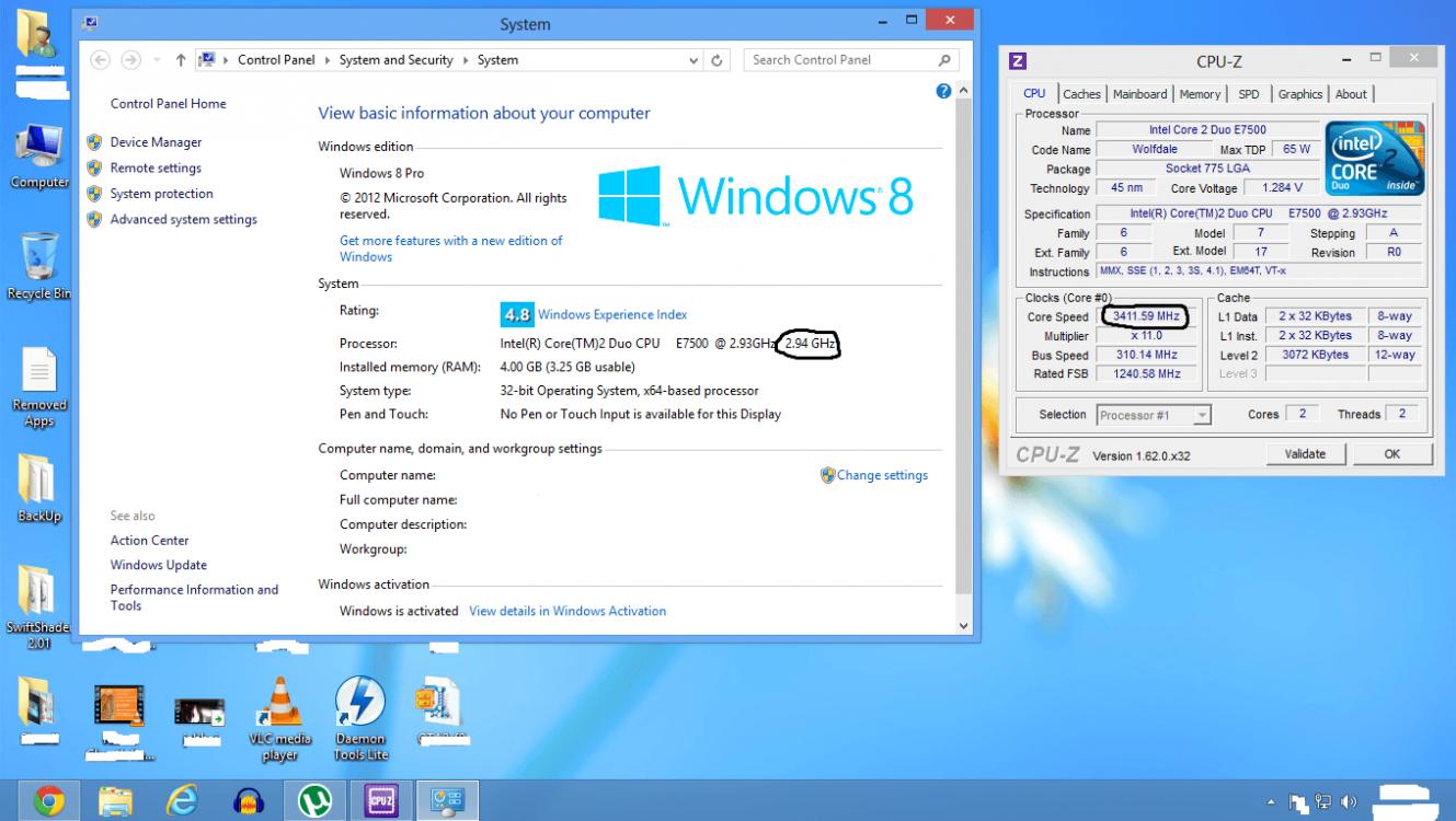 Solved - Windows doesn't show corrrect Processor Speed | Windows 8 Help